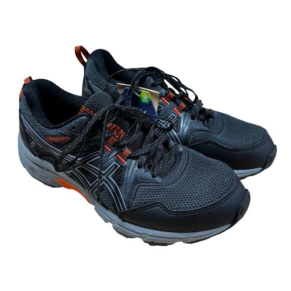 ASICS Gel-Venture 8 Black Sheet Rock Men's Trail Running Shoes Size 7 NWOB - Picture 3 of 10